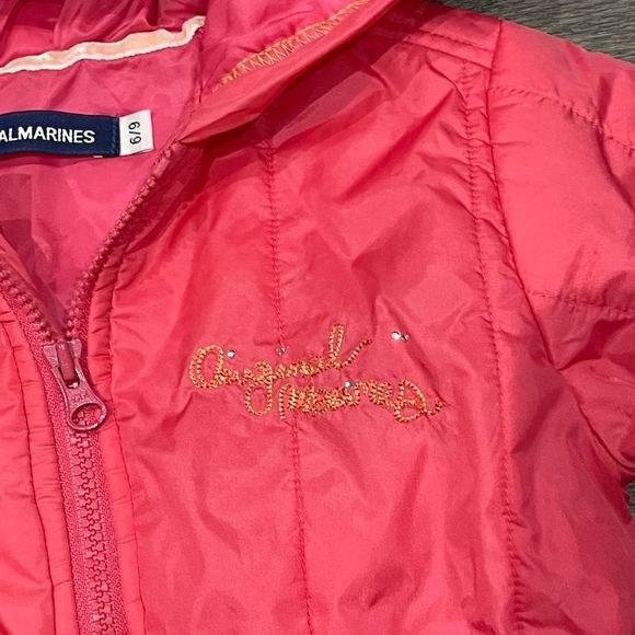 Original Marines girl’s light jacket fall/spring size 6-9months - Picture 5 of 5